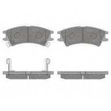 SP 612 PR SCT Комплект тормозных колодок, дисковый тормоз