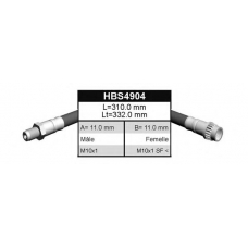 HBS4904 QUINTON HAZELL Тормозной шланг