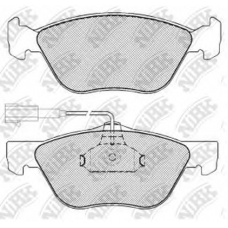 PN0130W NiBK Комплект тормозных колодок, дисковый тормоз