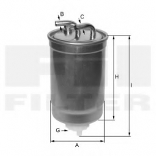 ZP 8033 FM FIL FILTER Топливный фильтр