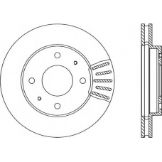 BDA1794.20 OPEN PARTS Тормозной диск