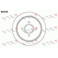 BS4349 FTE Тормозной диск