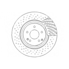 NBD1633 NATIONAL Тормозной диск