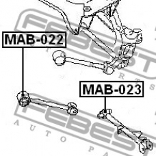 MAB-023 FEBEST Подвеска, рычаг независимой подвески колеса