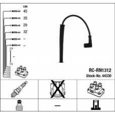 44330 NGK Комплект проводов зажигания