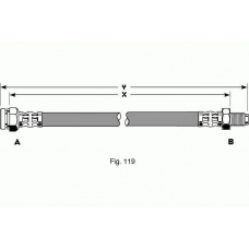 9002274 GIRLING Тормозной шланг