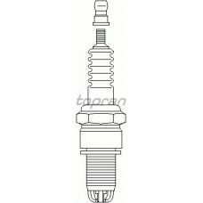 107 124 TOPRAN Свеча зажигания
