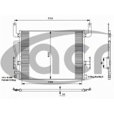 300580 ACR Конденсатор, кондиционер