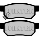 JCP621 JURATEK Комплект тормозных колодок, дисковый тормоз