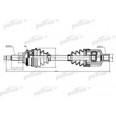PDS2923 PATRON Приводной вал