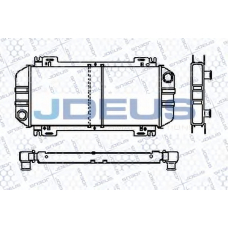 RA0120420 JDEUS Радиатор, охлаждение двигателя