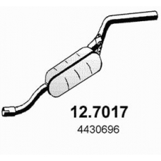12.7017 ASSO Глушитель выхлопных газов конечный