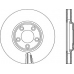 BDR2357.20 OPEN PARTS Тормозной диск