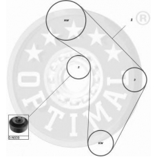 SK-1130 OPTIMAL Комплект ремня грм