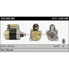 22-324-008-082 TRISCAN Стартер