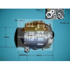 14-6258R AUTO AIR GLOUCESTER Компрессор, кондиционер