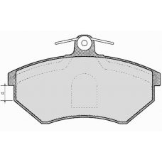 310.0 RAICAM Комплект тормозных колодок, дисковый тормоз