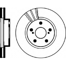 MDC1025 MINTEX Тормозной диск