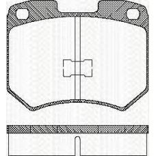 8110 29771 TRISCAN Комплект тормозных колодок, дисковый тормоз