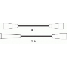 DRL02 DELCO REMY Комплект проводов зажигания