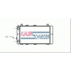 4800301 KUHLER SCHNEIDER Радиатор, охлаждение двигател