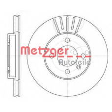 6175.10 METZGER Тормозной диск