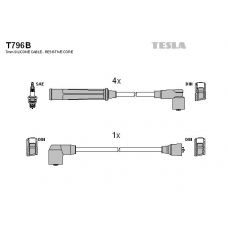 T796B TESLA Комплект проводов зажигания