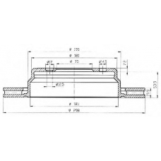 BDC4677 QUINTON HAZELL Тормозной диск