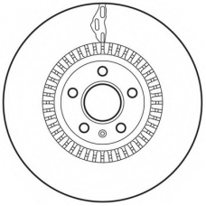 562771BC BENDIX Тормозной диск