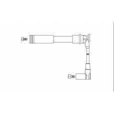 643/55 BREMI Провод зажигания