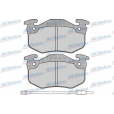 AC058230D AC Delco Комплект тормозных колодок, дисковый тормоз