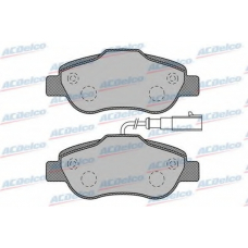 AC856781D AC Delco Комплект тормозных колодок, дисковый тормоз