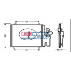 0923401 KUHLER SCHNEIDER Конденсатор, кондиционер