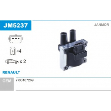JM5237 JANMOR Катушка зажигания