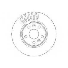 NBD1780 NATIONAL Тормозной диск