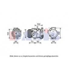 852679N AKS DASIS Компрессор, кондиционер