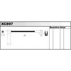 XC897 QUINTON HAZELL Комплект проводов зажигания