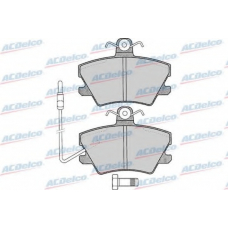 AC058285D AC Delco Комплект тормозных колодок, дисковый тормоз