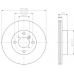 MDC1457 MINTEX Тормозной диск