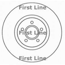 FBD1497 FIRST LINE Тормозной диск