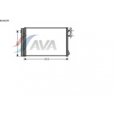 BWA5295 AVA Конденсатор, кондиционер