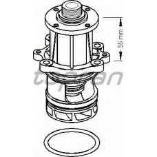 500 317 TOPRAN Водяной насос