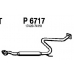 P6717 FENNO Средний глушитель выхлопных газов