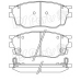 IBD-1365 IPS Parts Комплект тормозных колодок, дисковый тормоз