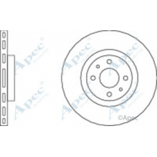 DSK651 APEC Тормозной диск