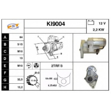 KI9004 SNRA Стартер