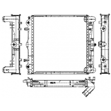 2109958 BEHR Radiator