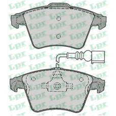 05P1285 LPR Комплект тормозных колодок, дисковый тормоз