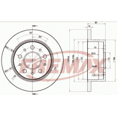 BD-3806 FREMAX Тормозной диск