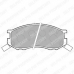 LP1461 DELPHI Комплект тормозных колодок, дисковый тормоз